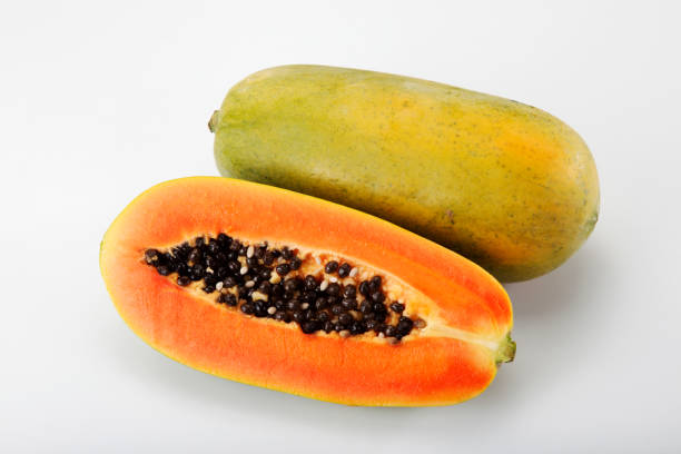 istock cut papaya and halved 1594291596