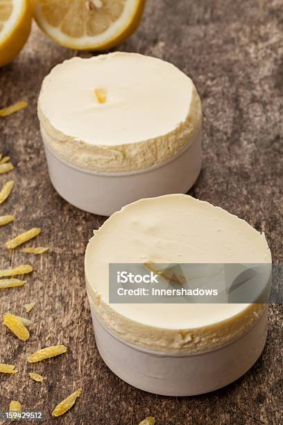 Creamy Lemon Souffle Stock Photo - Download Image Now - Lemon - Fruit, Cream - Dairy Product, Dessert - Sweet Food