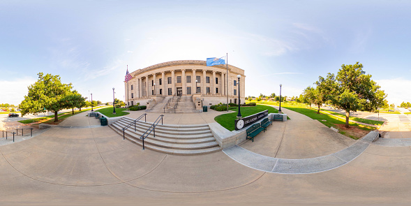 360 equirectangular photo Oklahoma Judicial Center Building