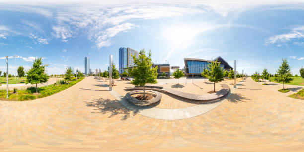 istock 360 equirectangular photo Scissortail Park Downtown Oklahoma City 1594323147