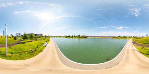 istock 360 equirectangular photo Scissortail Park Downtown Oklahoma City 1594323154
