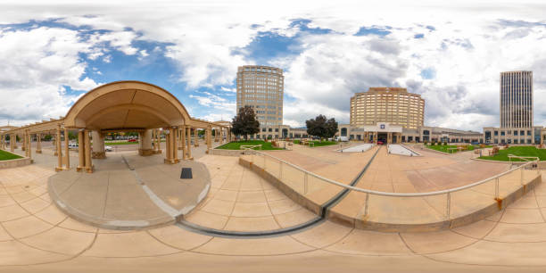 パーマーセンターコロラドスプリングスの360写真 - hotel colorado colorado springs usa ストックフォトと画像