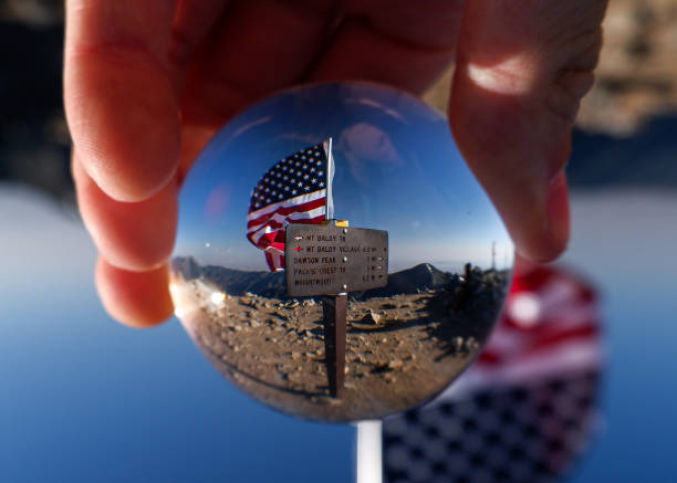 istock Mount Baldy Summit in July 1594387657