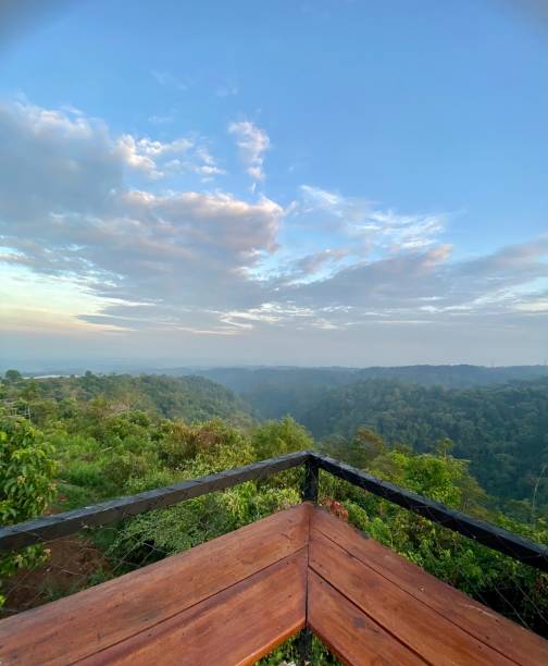 view from the top of the mountain