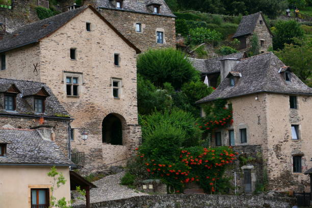istock The village of Belcastel, Aveyron 1594464687