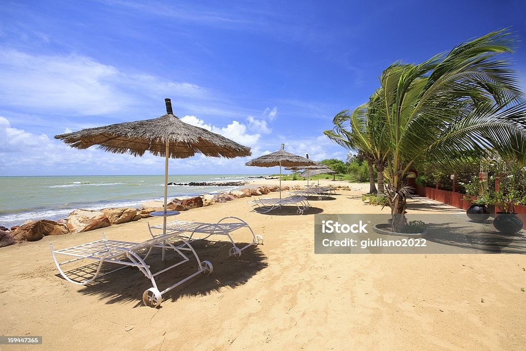 Saly's beach in Senegal - Lizenzfrei Senegal Stock-Foto