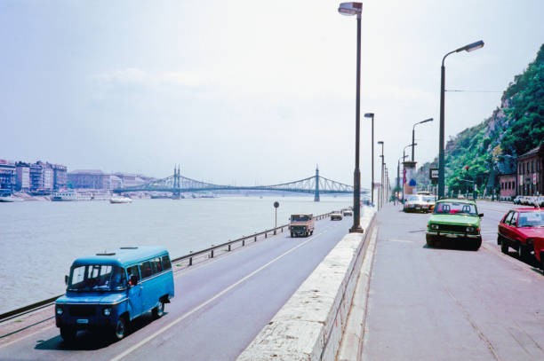 Bridge over the River Danube Budapest Hungary
