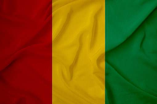 Flag Of Guinea.