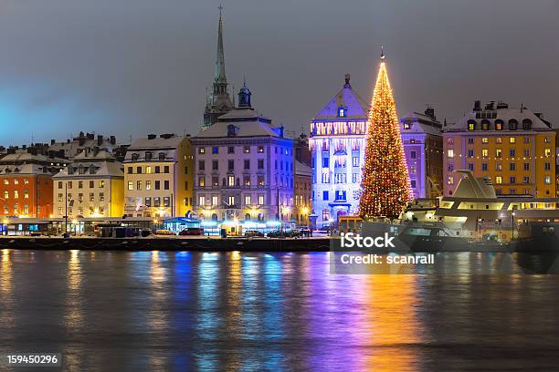 Photo libre de droit de Noël À Stockholm Suède banque d'images et plus d'images libres de droit de Noël - Noël, Stockholm, Suède
