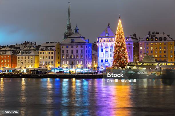 Foto de Natal Em Estocolmo Suécia e mais fotos de stock de Natal - Natal, Estocolmo, Suécia