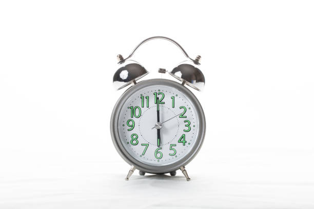 istock Alarm clock in the early morning. 1594504632