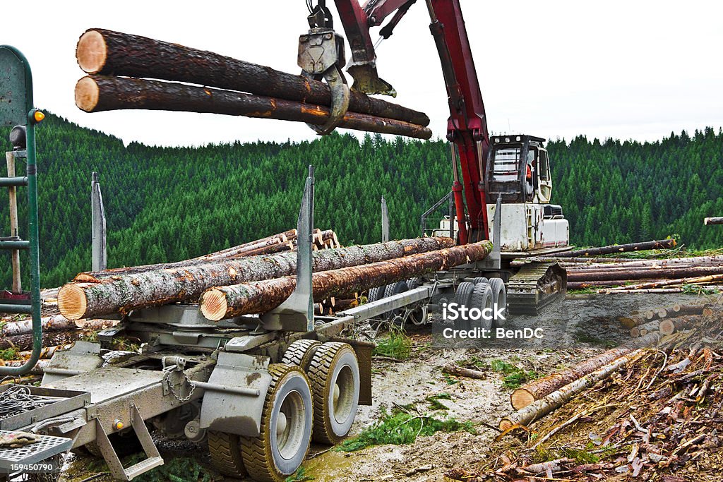 Connessione carico Rimorchio - Foto stock royalty-free di Caricare - Attività