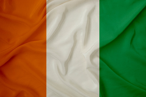 Flag of Ivory coast.