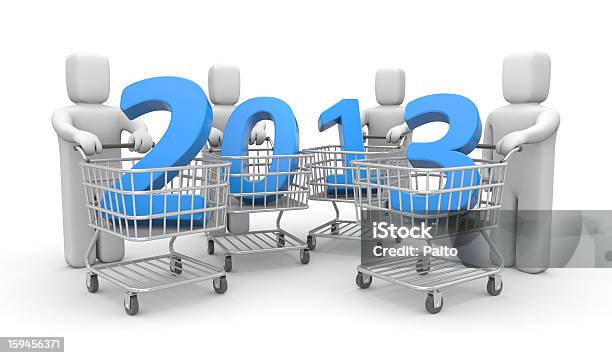 Nuovo Business Anno - Fotografie stock e altre immagini di Supermercato - Supermercato, Vigilia di Capodanno, 2013