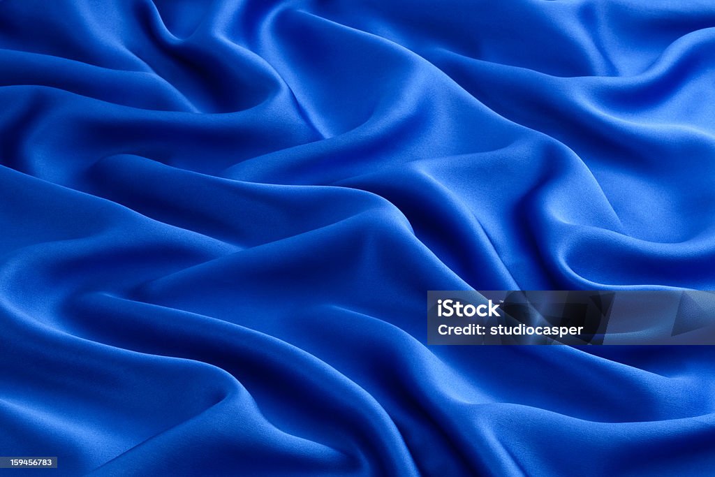 ブルーのシルク - 絹のロイヤリティフリーストックフォト