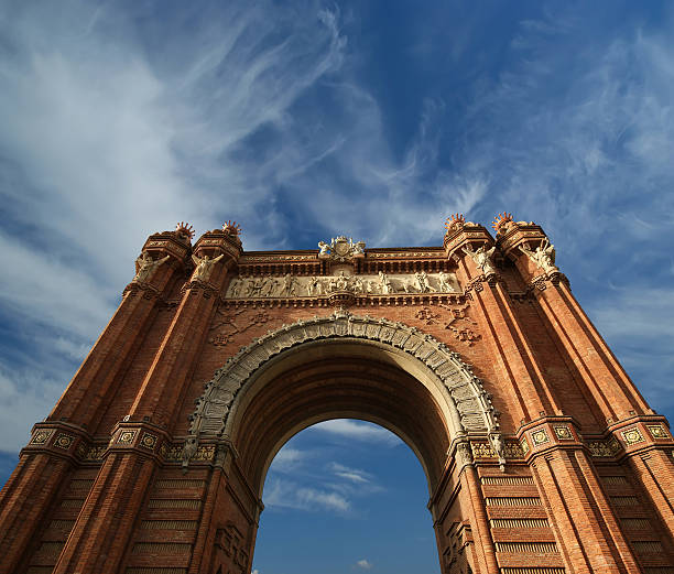 istock Arc de Triomf, Barcelona, Spain 159456839