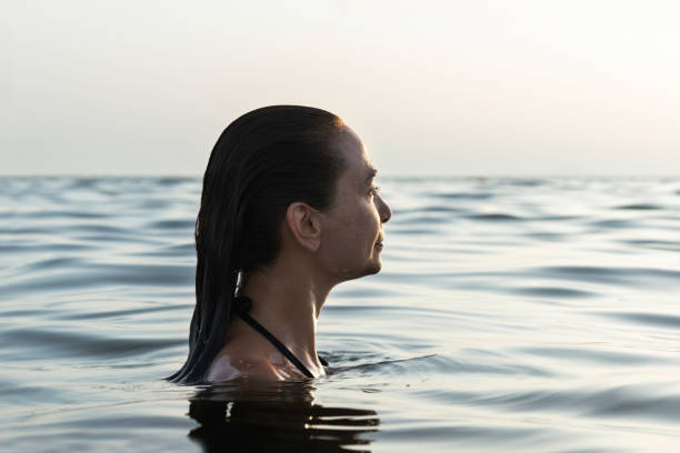 Woman in Sea