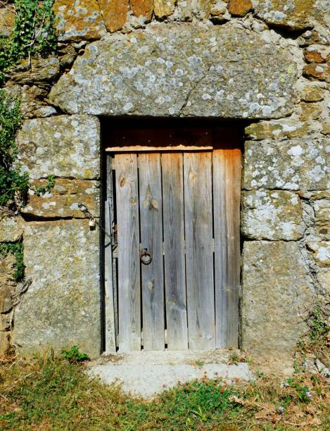 istock ancient door in rural landscapes 1594624707