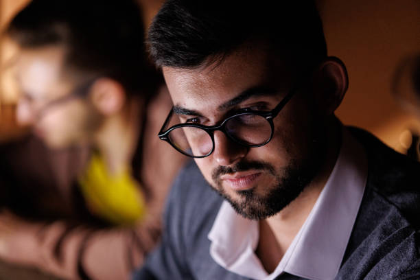 istock Entrepreneurs diligently working late on a project with a deadline 1594626883