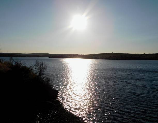 istock the sun shines on the reservoir 1594652683
