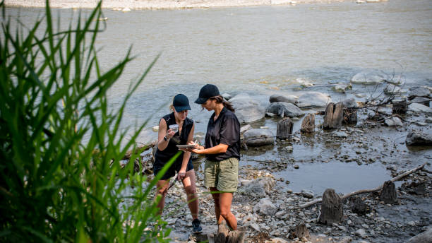 istock Tech-Enhanced Exploration: Unveiling Nature's Secrets Along Canadian Rivers 1594677373