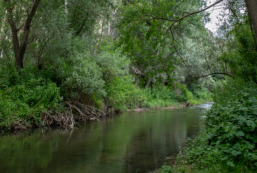Ihlara valley and its nature in Aksaray in Turkey
