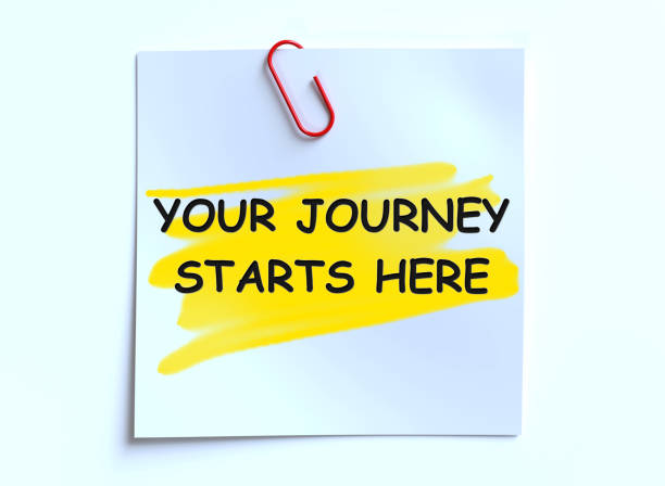 istock Your Journey Starts Here sign 1594757851
