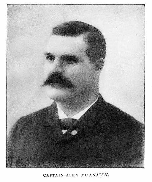 istock Captain Charles McAnally Portrait, 19th Century American Civil War History 1594882403
