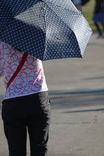 istock Person holding an Umbrella 1594998561
