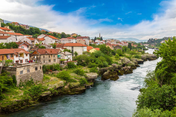 istock Historical center in Mostar 1595064673