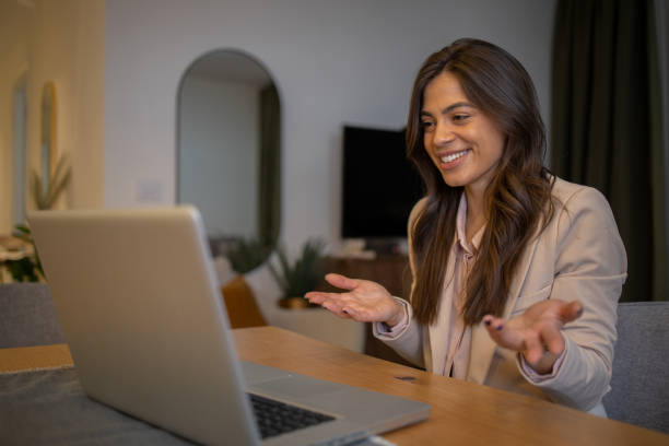 istock Woman working from home 1595077880