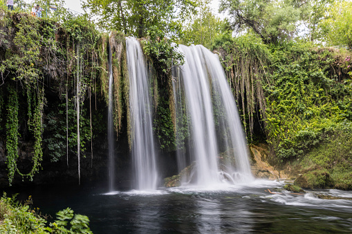 Upper Duden waterfall in Antalya, Turkey