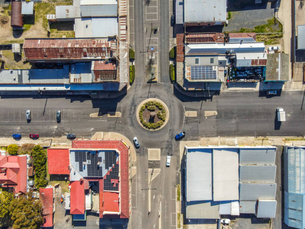 istock Roundabout Aerial View 1595288998
