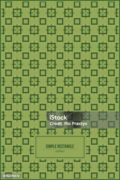 Cool Rectangle Patterns Simple Rectangle Pattern With Small Cirlce Ornaments Stock Illustration ...