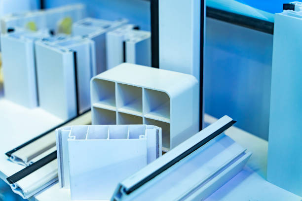 istock plastic ceiling in the building. made of artificial material for covering walls and ceilings. 1595363021