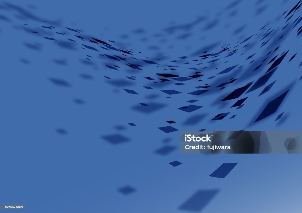 Flaoting Blue Floating Blue Technology Image Background Stock Illustration - Download ...