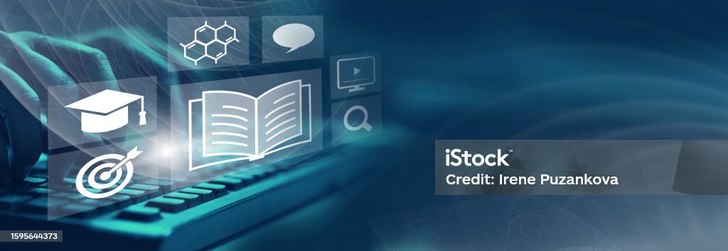 Internet Elearning Education Internet Online Digital Technology Concept Elearning ...