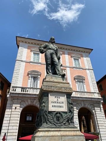 Garibaldi Statue in Pisa