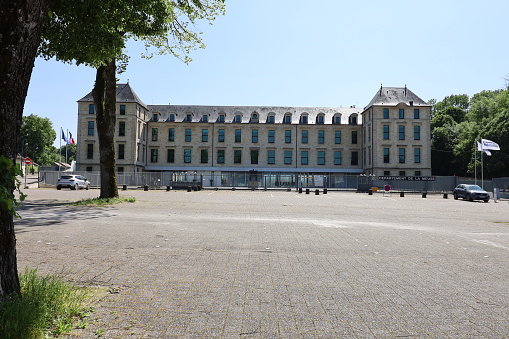 The department headquarters, seen from the outside, town of Bar Le Duc, department of Meuse, France