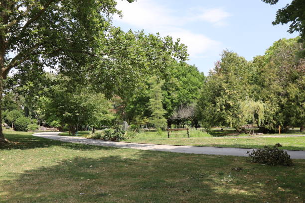 istock Vesoul - English garden 1595980282