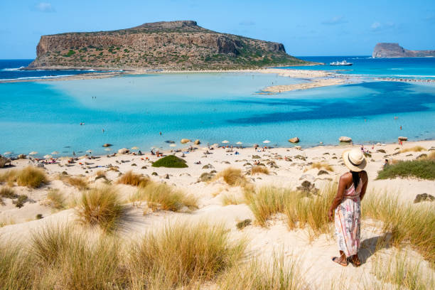 istock Crete Greece, Balos lagoon on Crete island, Greece 1595981356