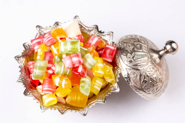 istock Traditional Turkish Ramadan Sweet Sugar Candy - Akide Sekeri 1595987762