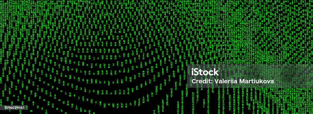 Hacker Code Matrix Digital Background Matrix Computer Code Hacker Concept Stock ...