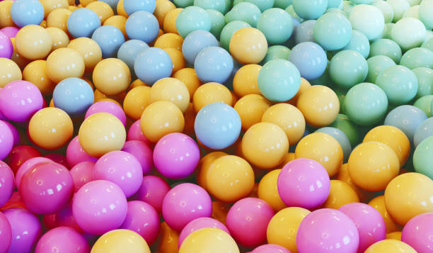 istock Pastel Marbles Merge to Form Unique Design 1596103505