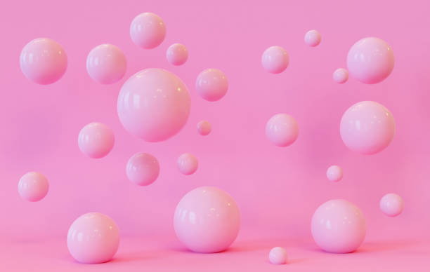 istock Pink Bubbles Converge to Redefine Artful Imagery 1596105640