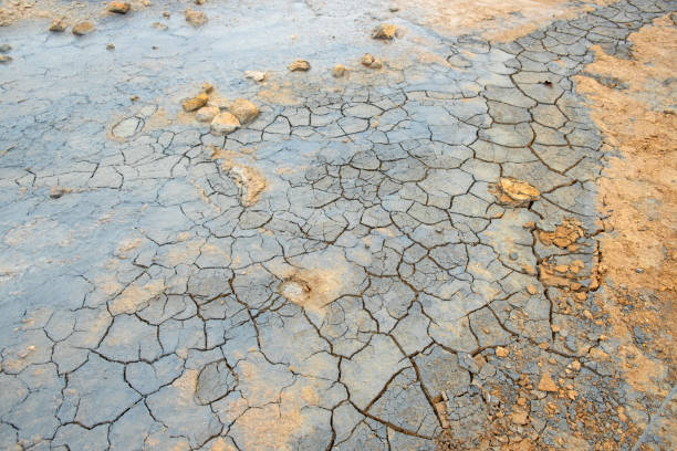 Hverir Geothermiegebiet in Island – Foto