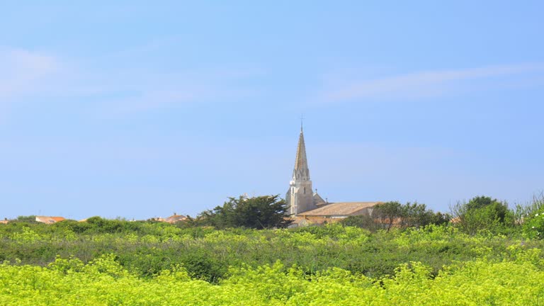 Notre-Dame-de-l'Assomption church in Sainte-Marie-de-Ré on the Ile de Ré