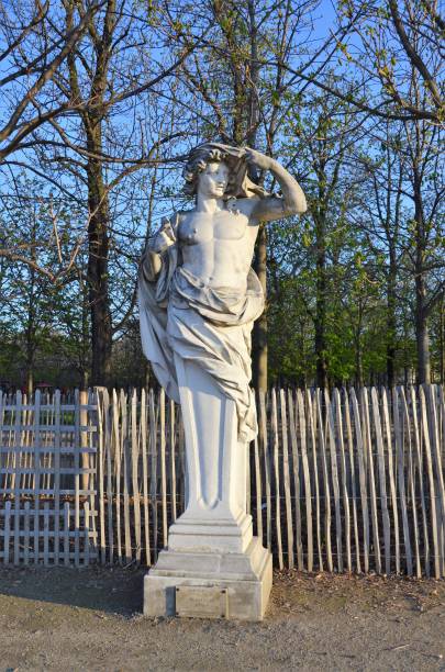 istock Paris, France 03.23.2017: Statue in Tuileries garden in Paris 1596214839
