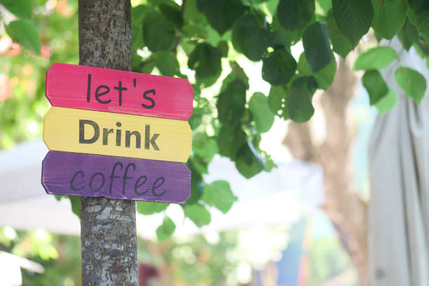 istock A sign at a coffee shop offering different types of coffee. 1596285139