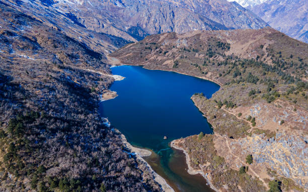 istock erial view of Kaltal lake and Mount Manaslu range 1596361305